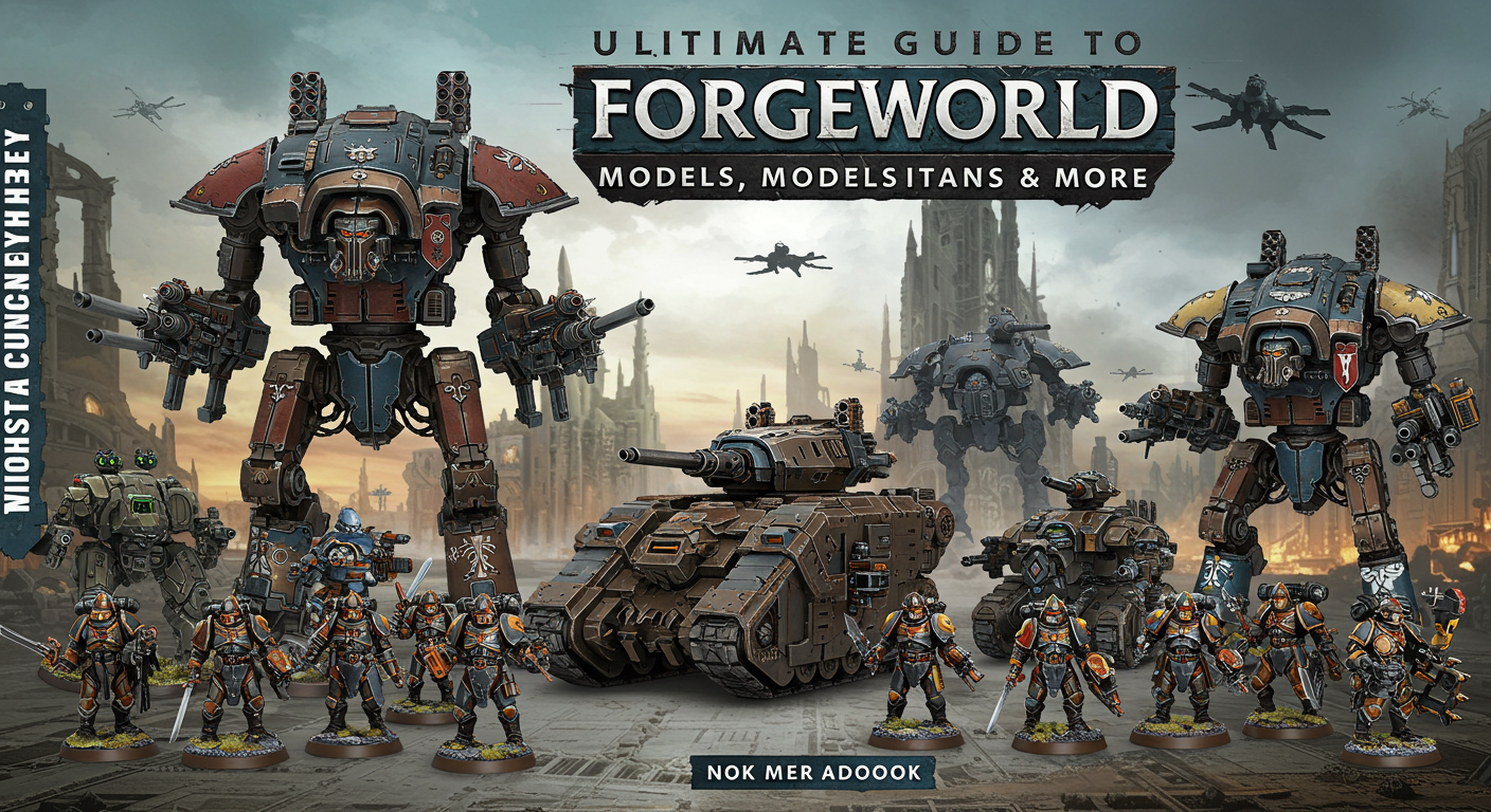 Ultimate Guide to Forgeworld: Warhammer 40k Models, Titans & More